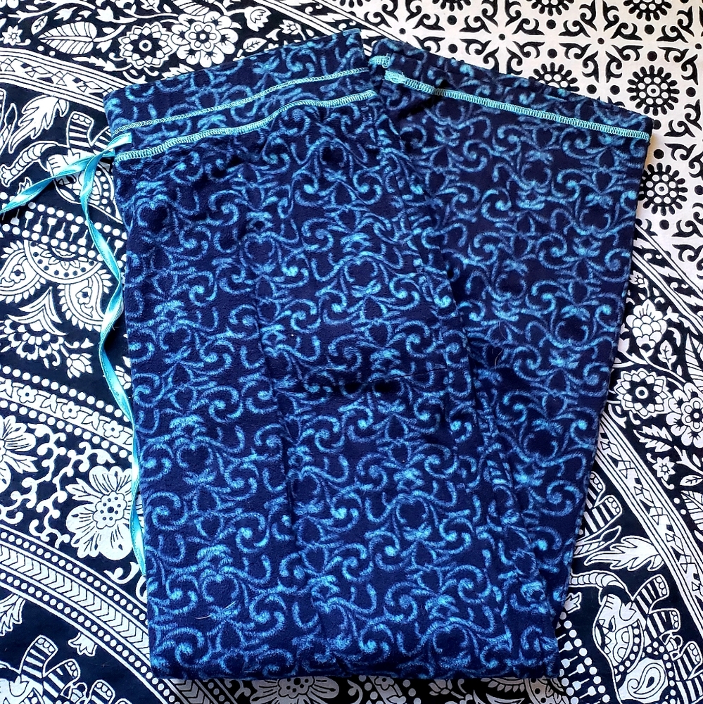 Blue nice and warm pajama pants